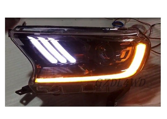 Waterproof LED Car Headlights For Ford Ranger Wildtrak Accessories ...